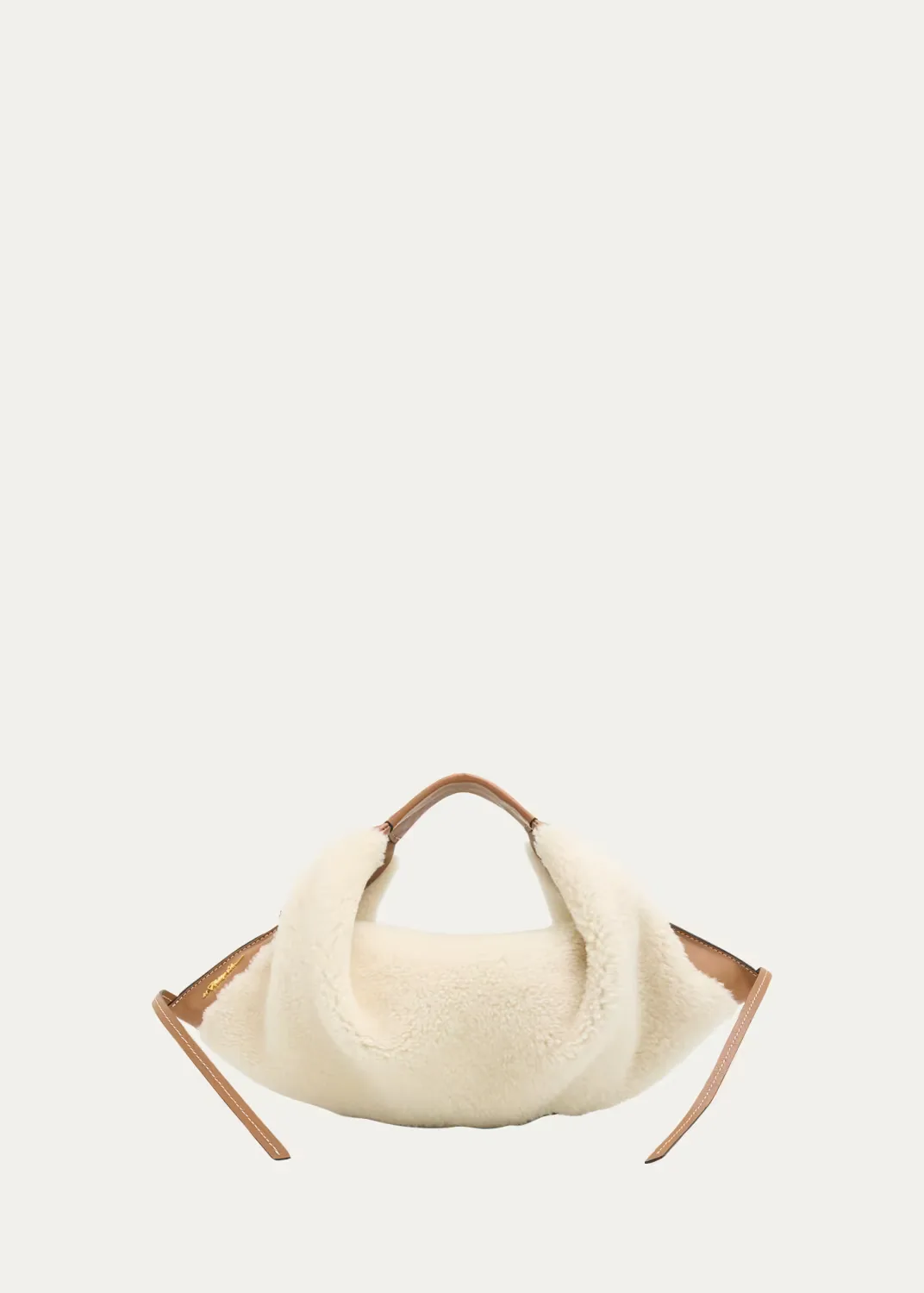 Luna Mini Sherpa Top-Handle Bag