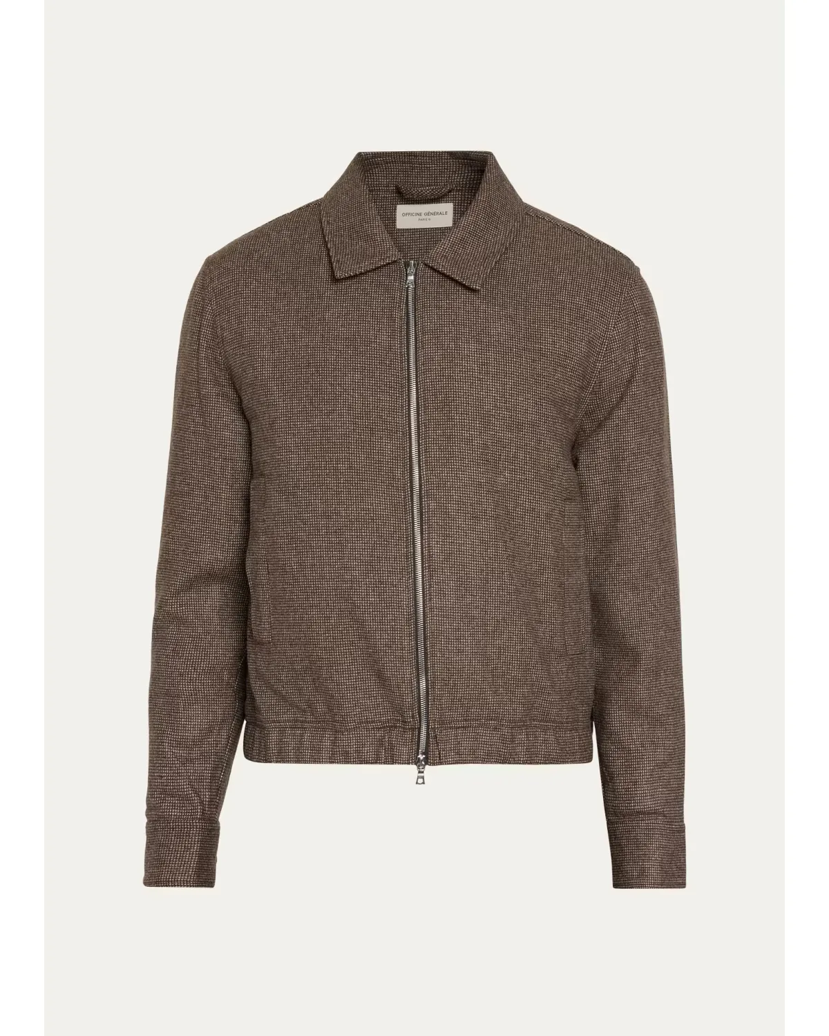 Houndstooth Wool Jacket by Officine Gnrale