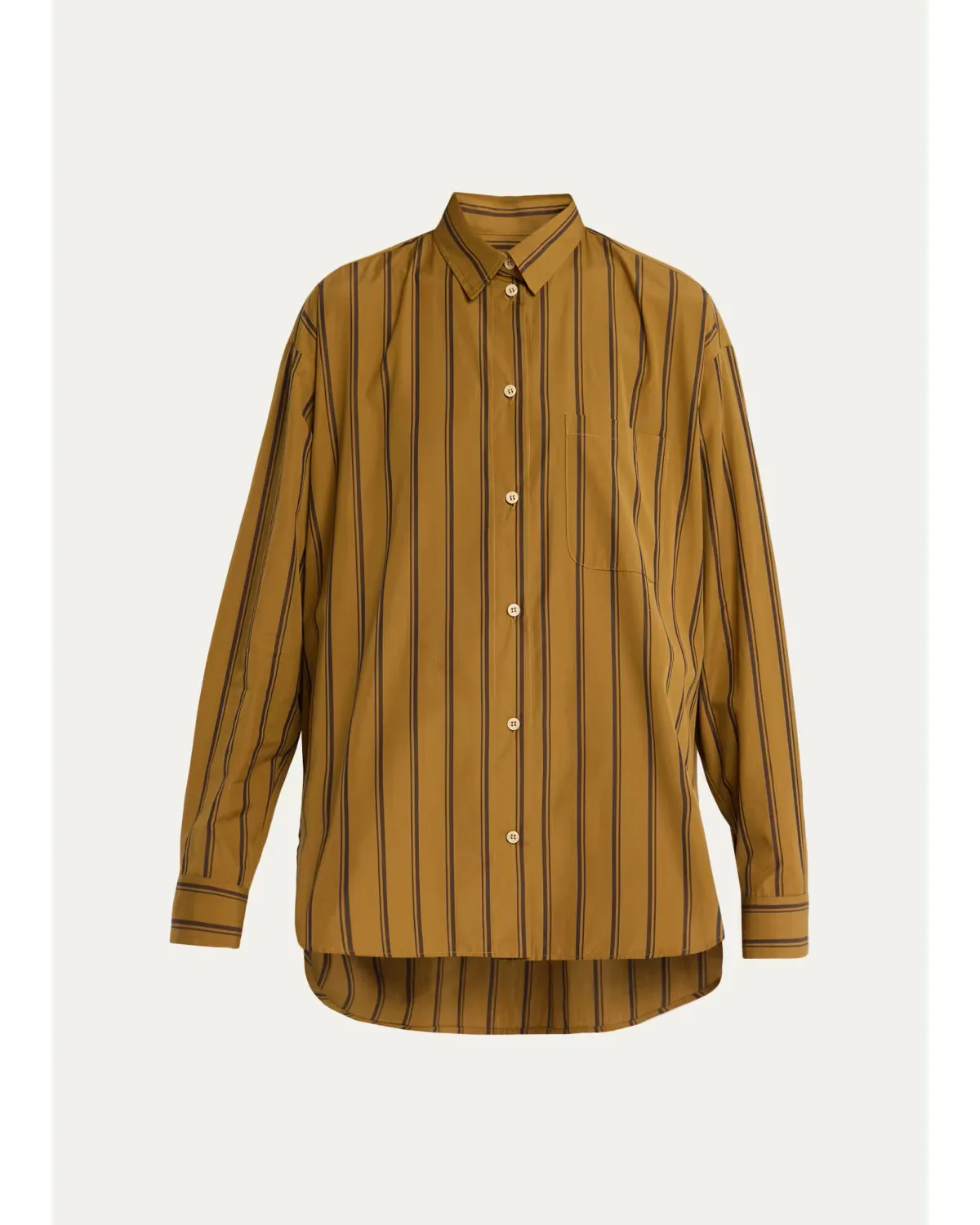 The Essential Striped Cotton Button-Down Shirt by Jamie Haller