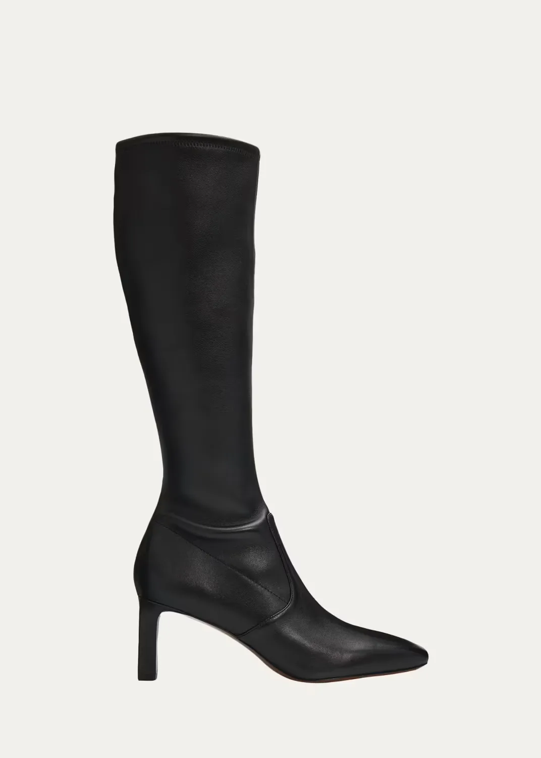 65mm Violette Stretch Leather Knee-High Boots by Vince