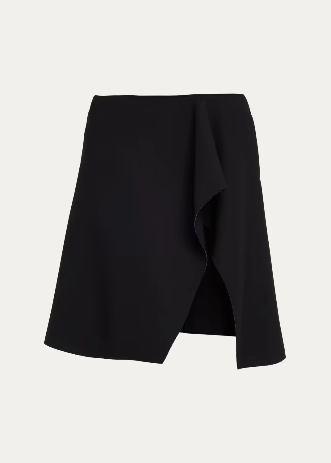 Short Slit Scuba Skirt