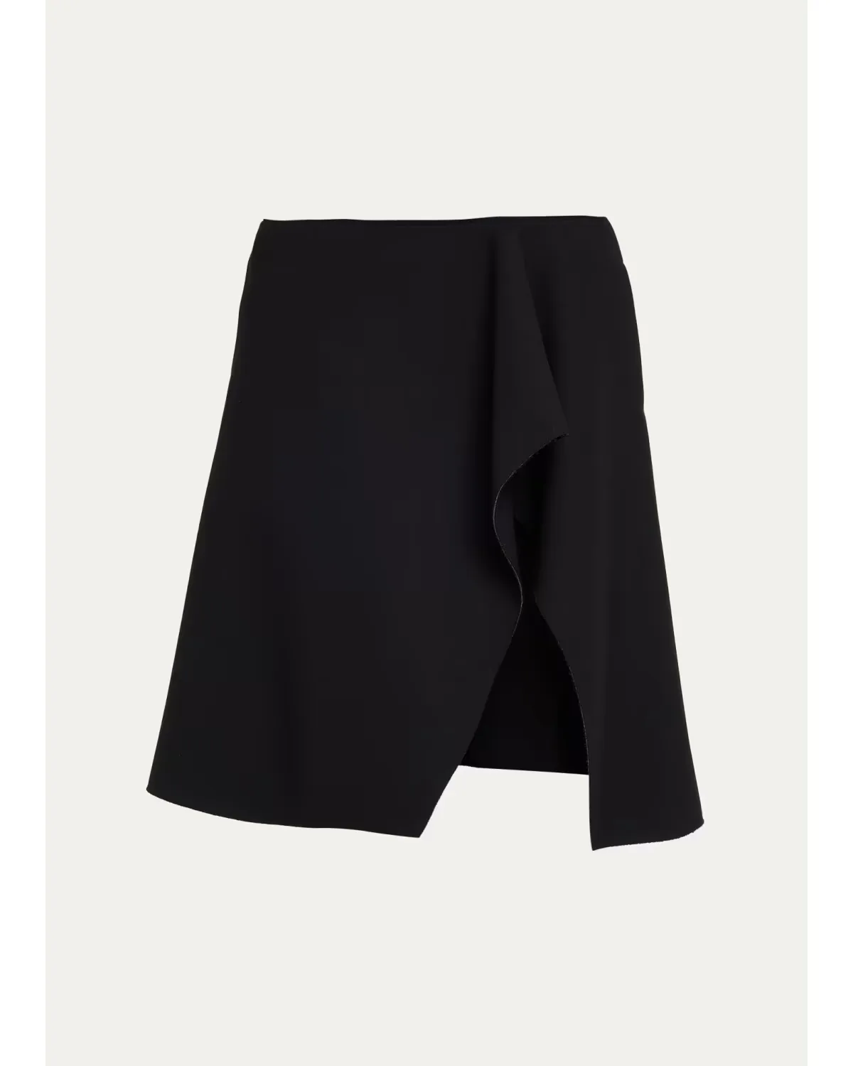 Short Slit Scuba Skirt by Totême