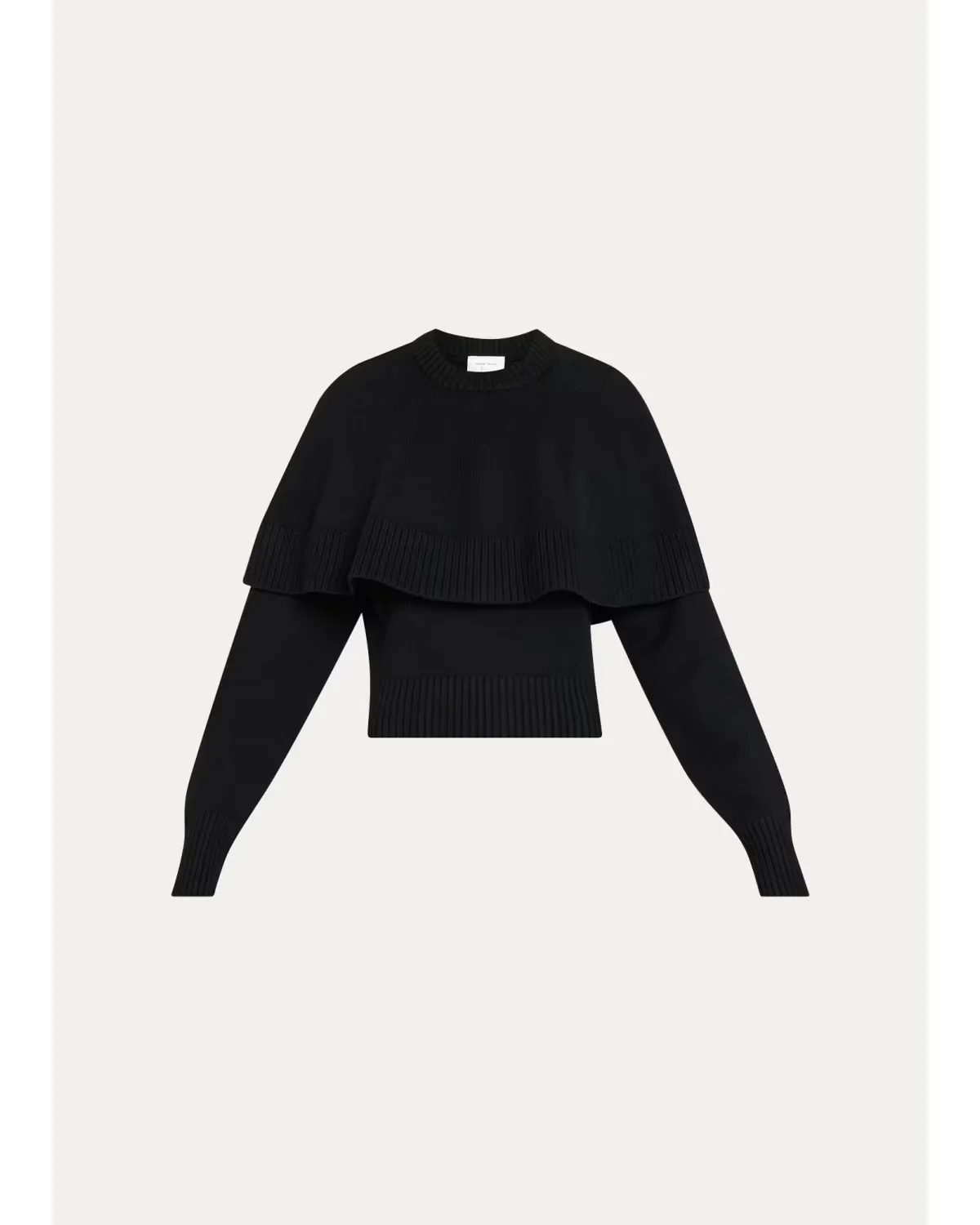Evian Layered Cape Sweater by Ronny Kobo