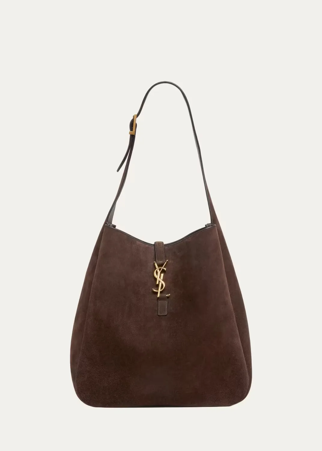 Le 5 à 7 Large Shoulder Bag in Suede by Saint Laurent