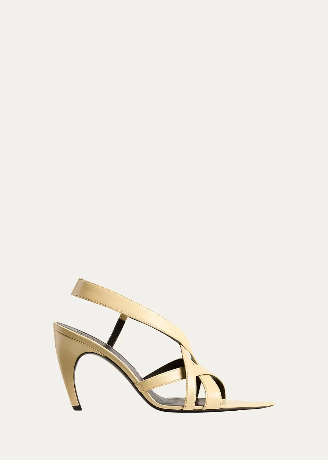 Sadie 85MM Multi-Strap Leather Sandals by Khaite