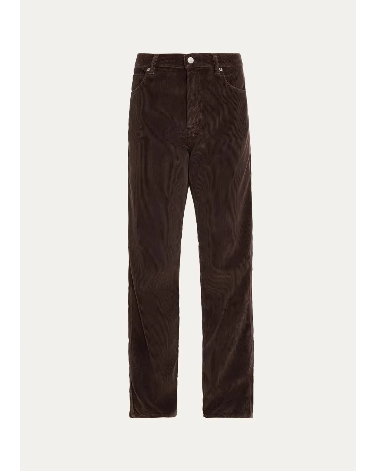 Weekender Mid-Rise Straight-Leg Corduroy Jeans by Guest in Residence