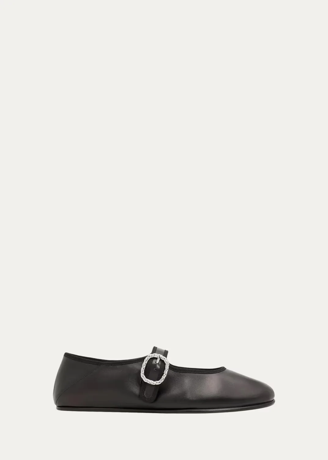 Veneziana Nappa Leather Ballerina Flats by Bottega Veneta