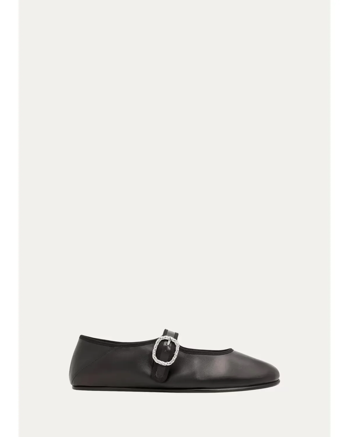 Veneziana Nappa Leather Ballerina Flats