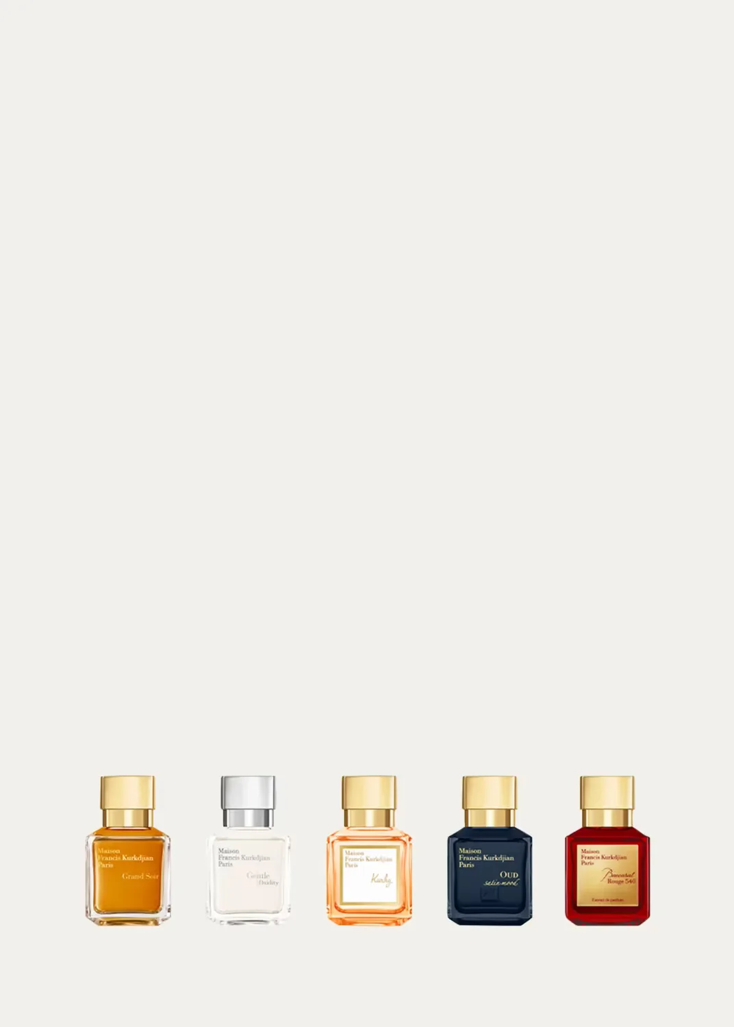 Miniatures Gift Set, 5 x 0.3 oz by Maison Francis Kurkdjian
