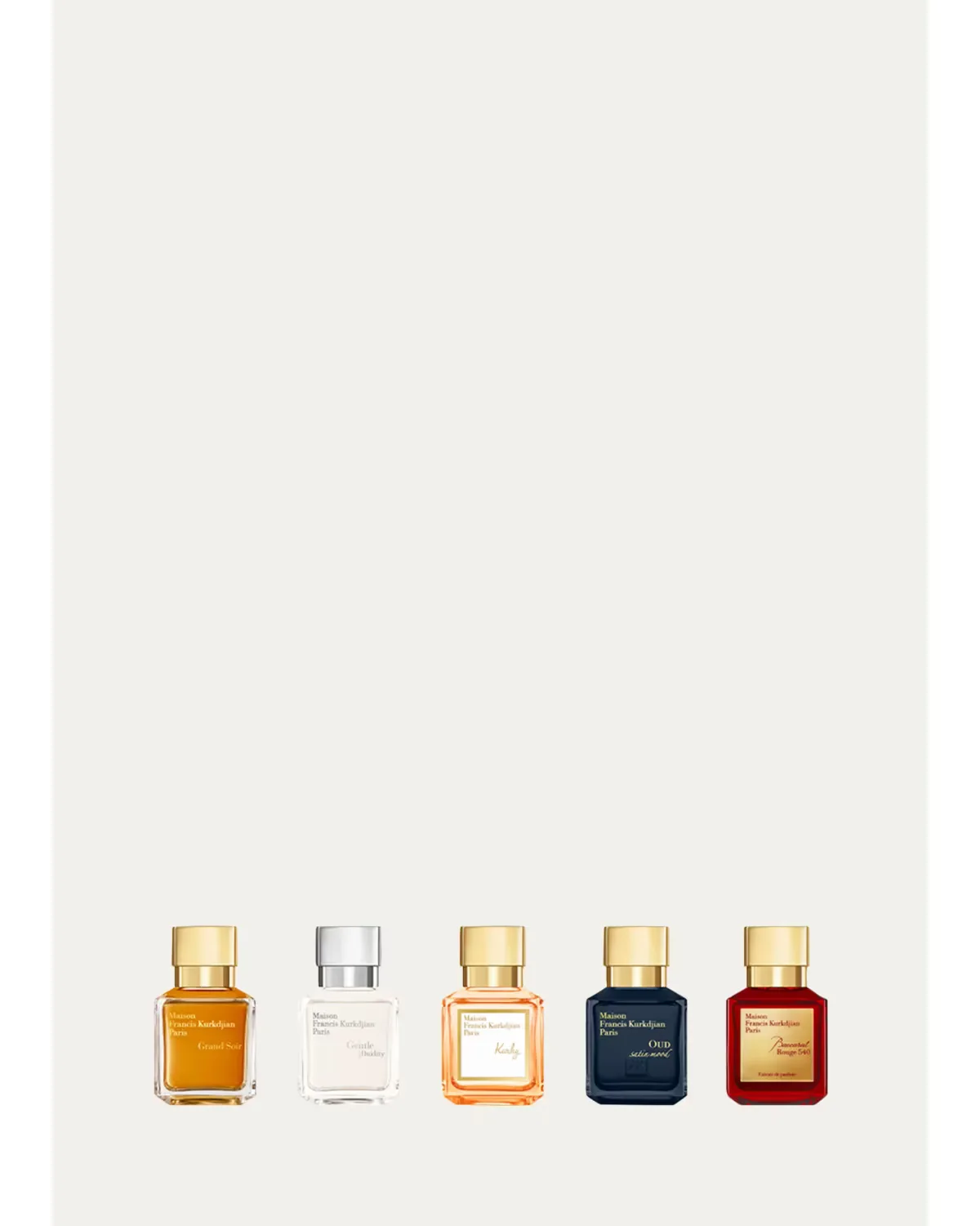 Miniatures Gift Set, 5 x 0.3 oz by Maison Francis Kurkdjian