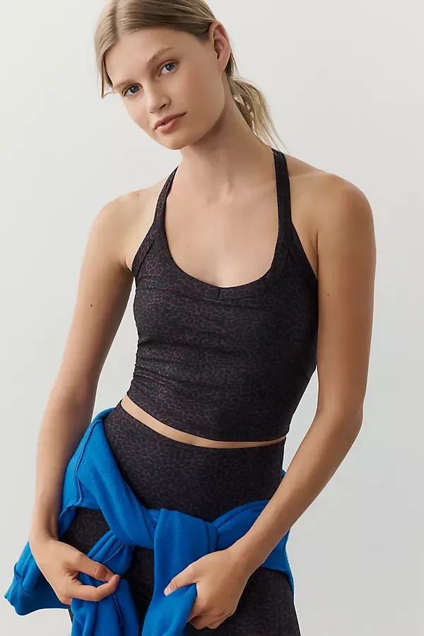 SoftMark on the Up Cropped Tank Top by Beyond Yoga
