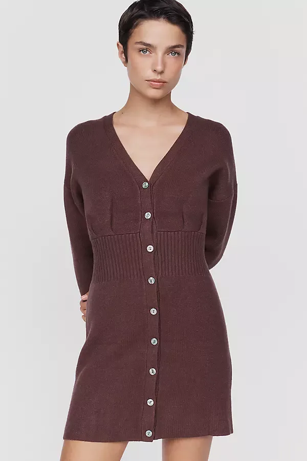 Sweater Mini Dress by Flat White