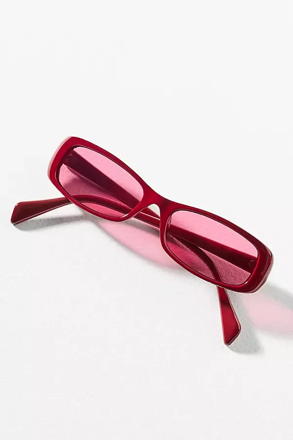 Slim Rectangle Sunglasses by Anthropologie