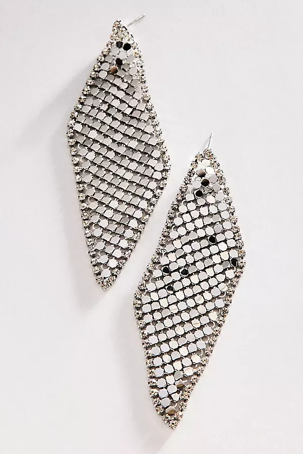 Border Chainmail Drop Earrings by Anthropologie