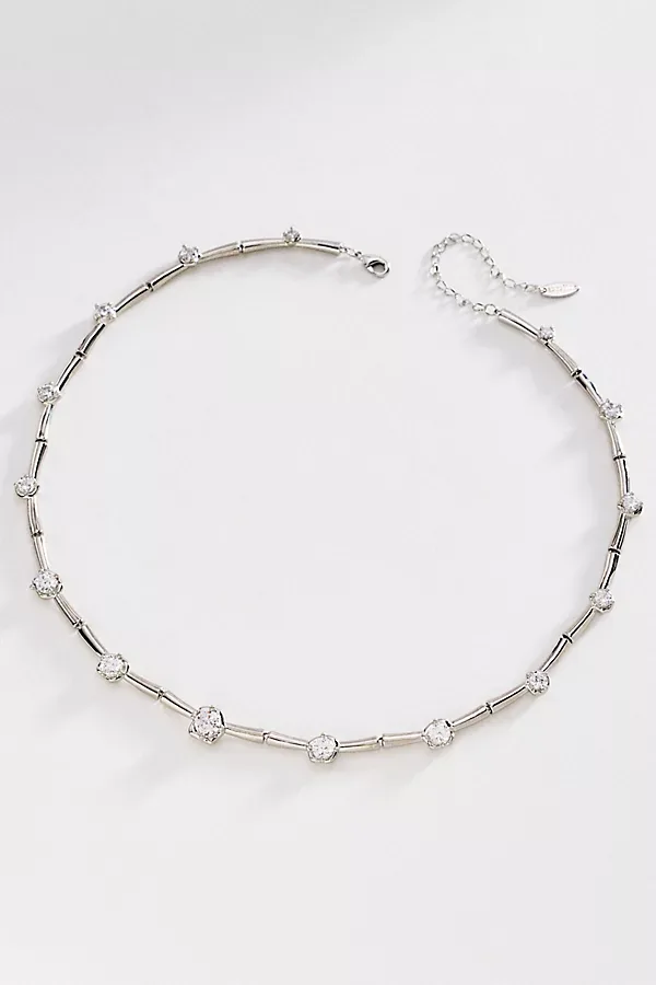 Scattered Crystal Necklace