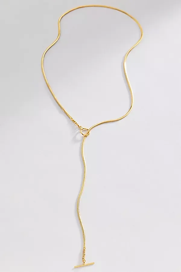 Toggle Lariat Necklace