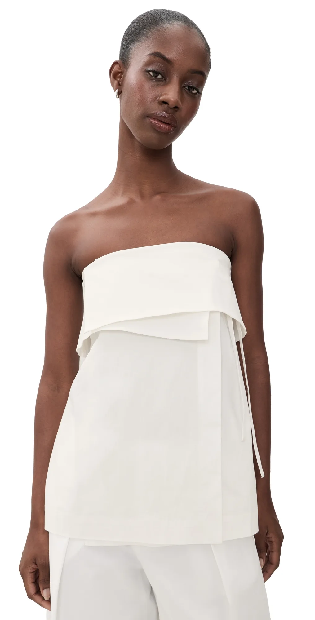 Strapless Wrap Top by St. Agni