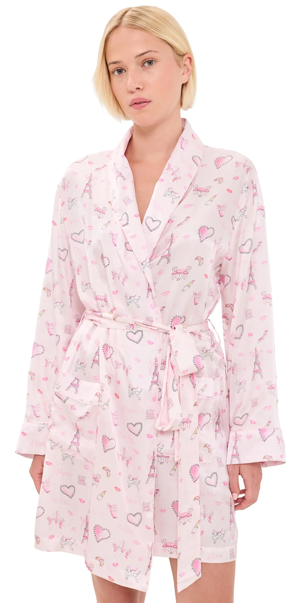 Silk Robe by LoveShackFancy