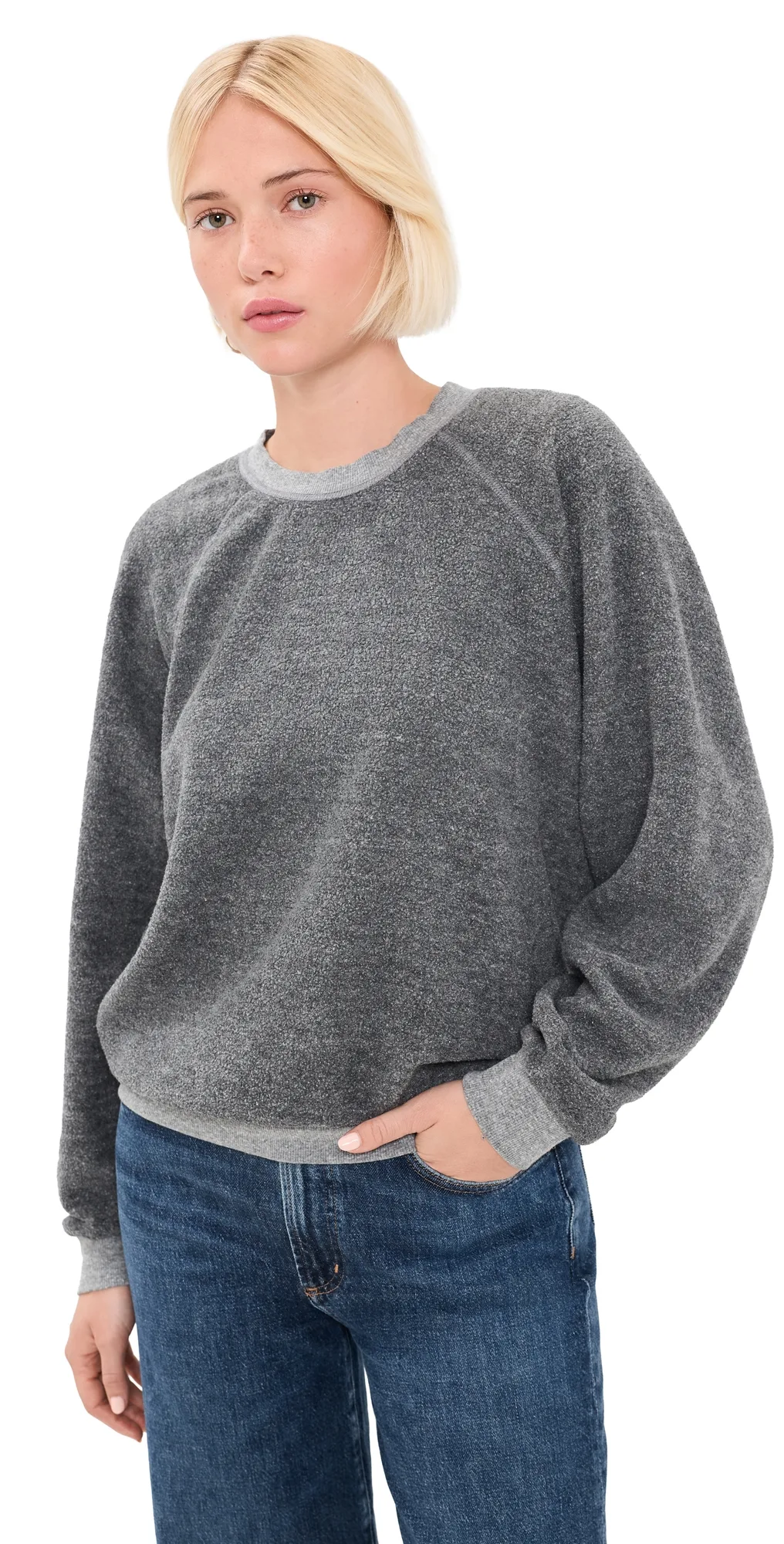 Ziggy Inside Out Fleece Crewneck Sweatshirt by perfectwhitetee