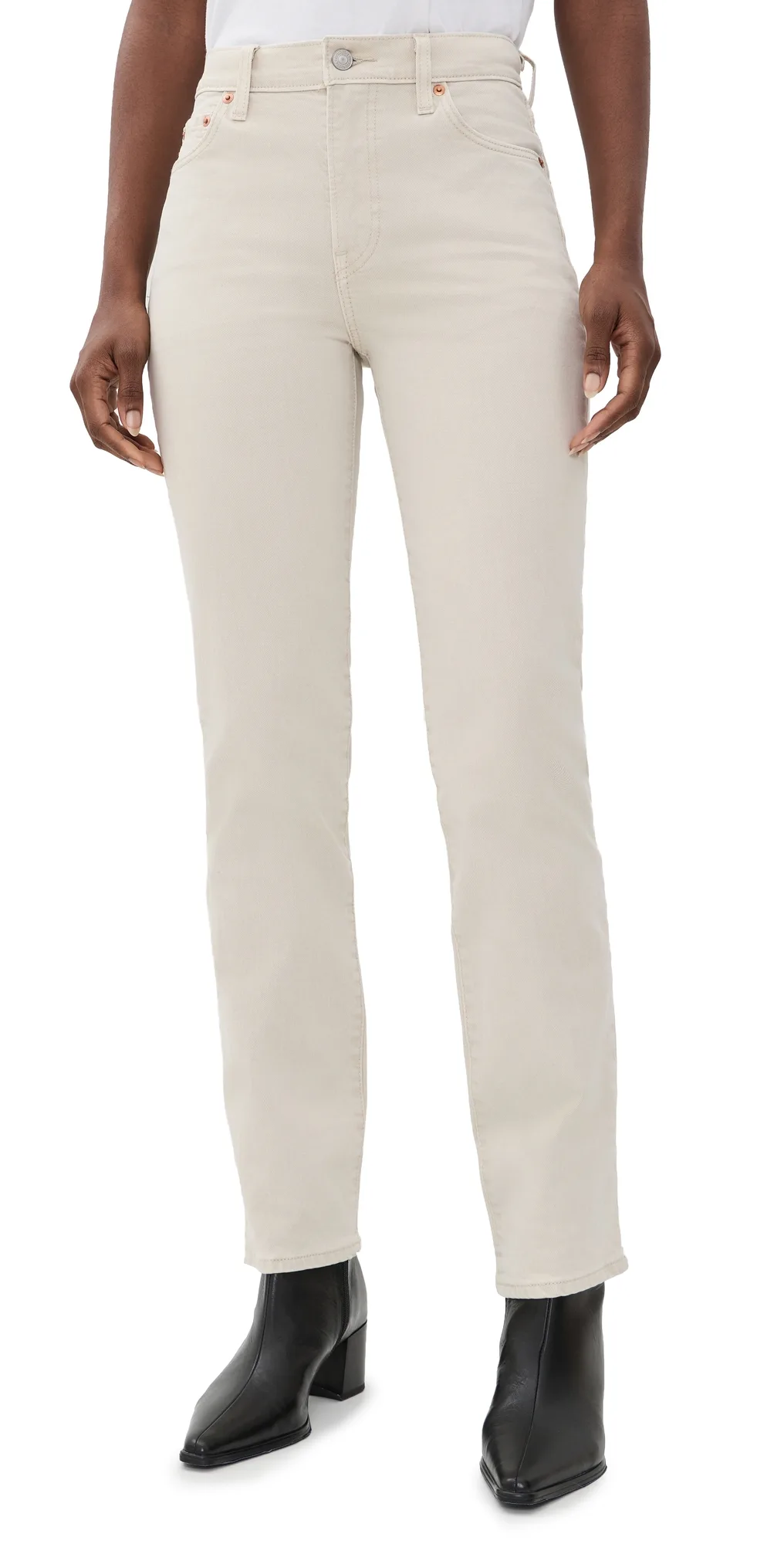 Ribcage Slim Jeans by Levi's