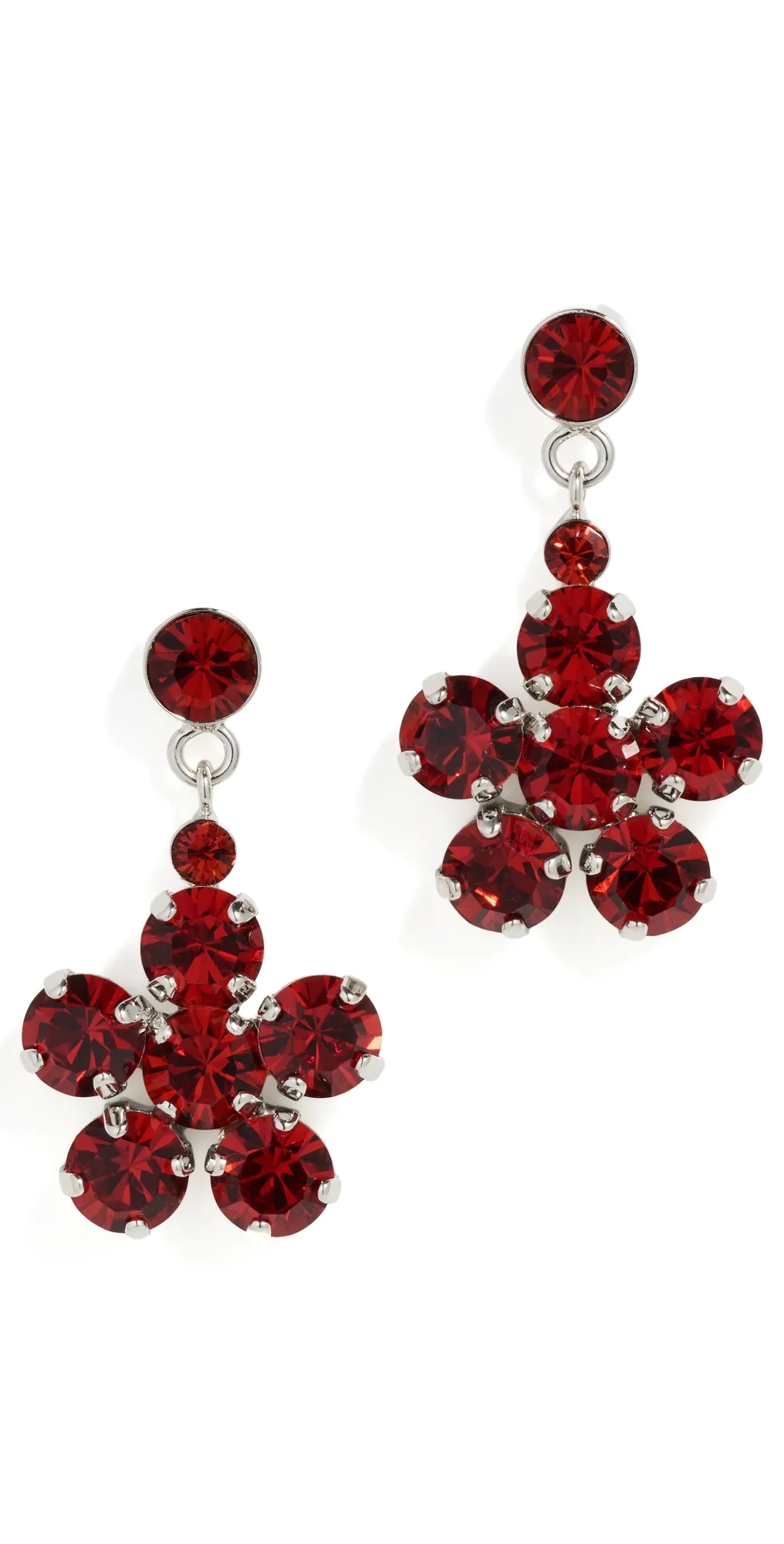 Mini Daisy Drop Earrings by Simone Rocha
