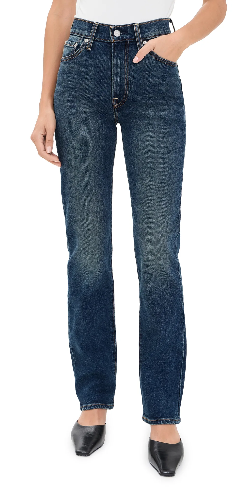 Ribcage Slim Jeans