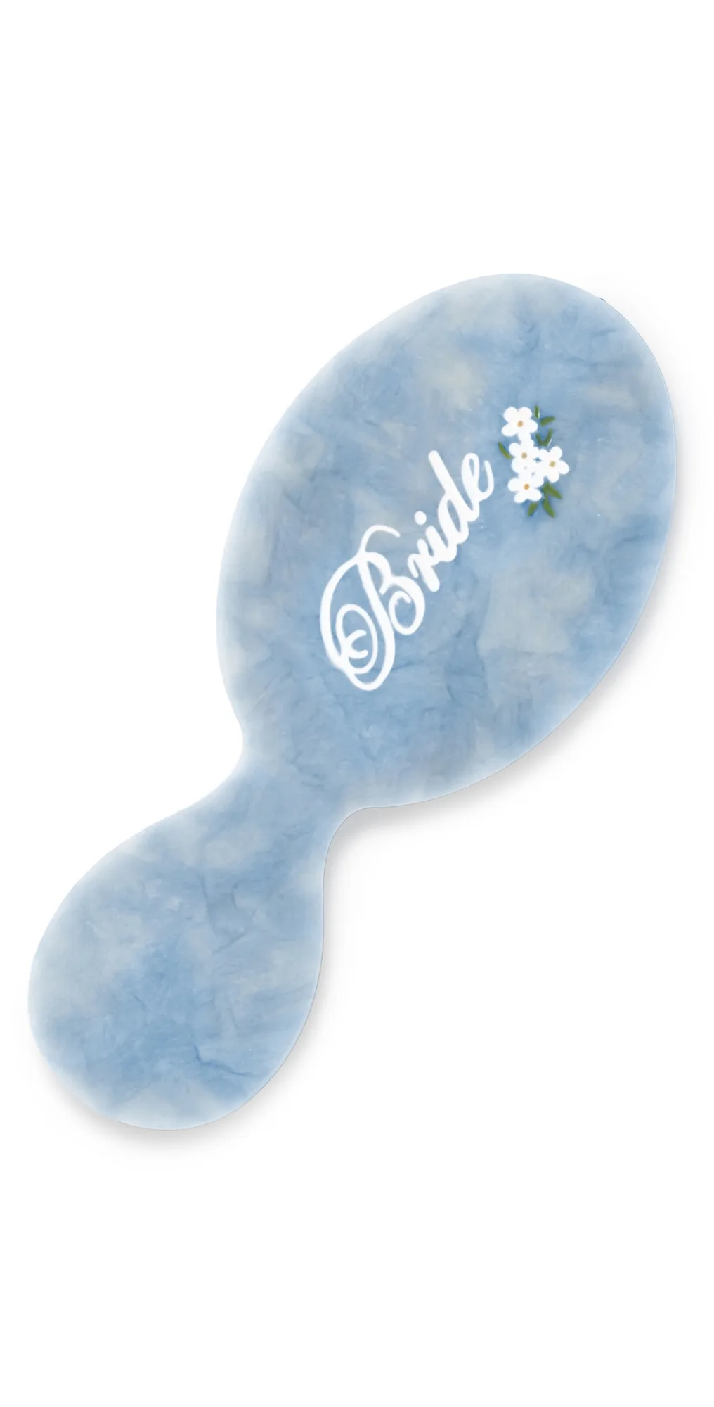 Hand-Painted Bride Handbag Hero Travel Brush by Solar Eclipse