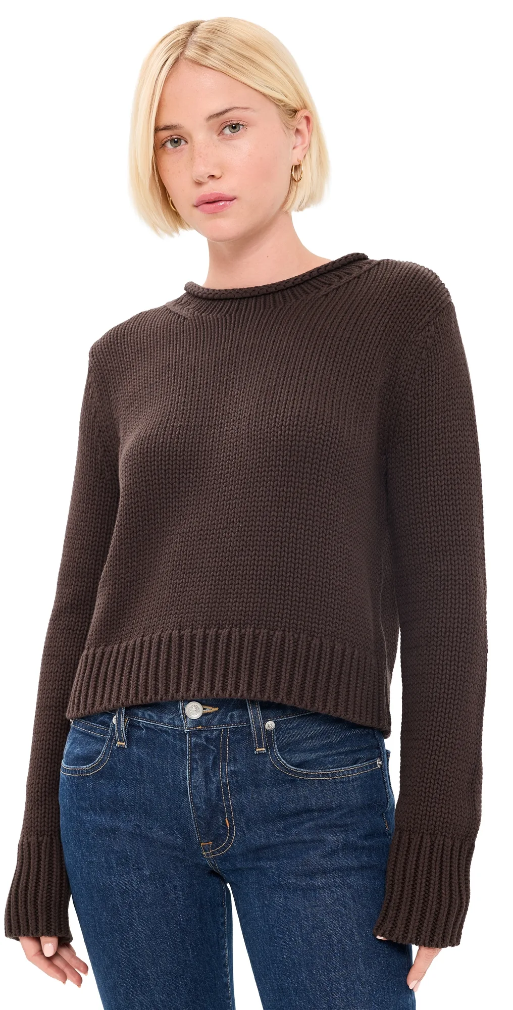 Solid Mini Marina Sweater by La Ligne