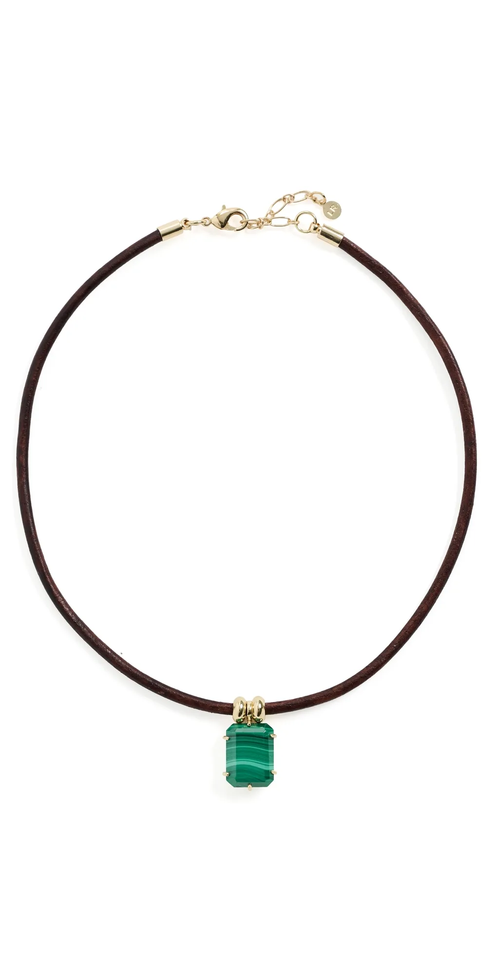Malachite Prong Choker Necklace by Lacey Ryan