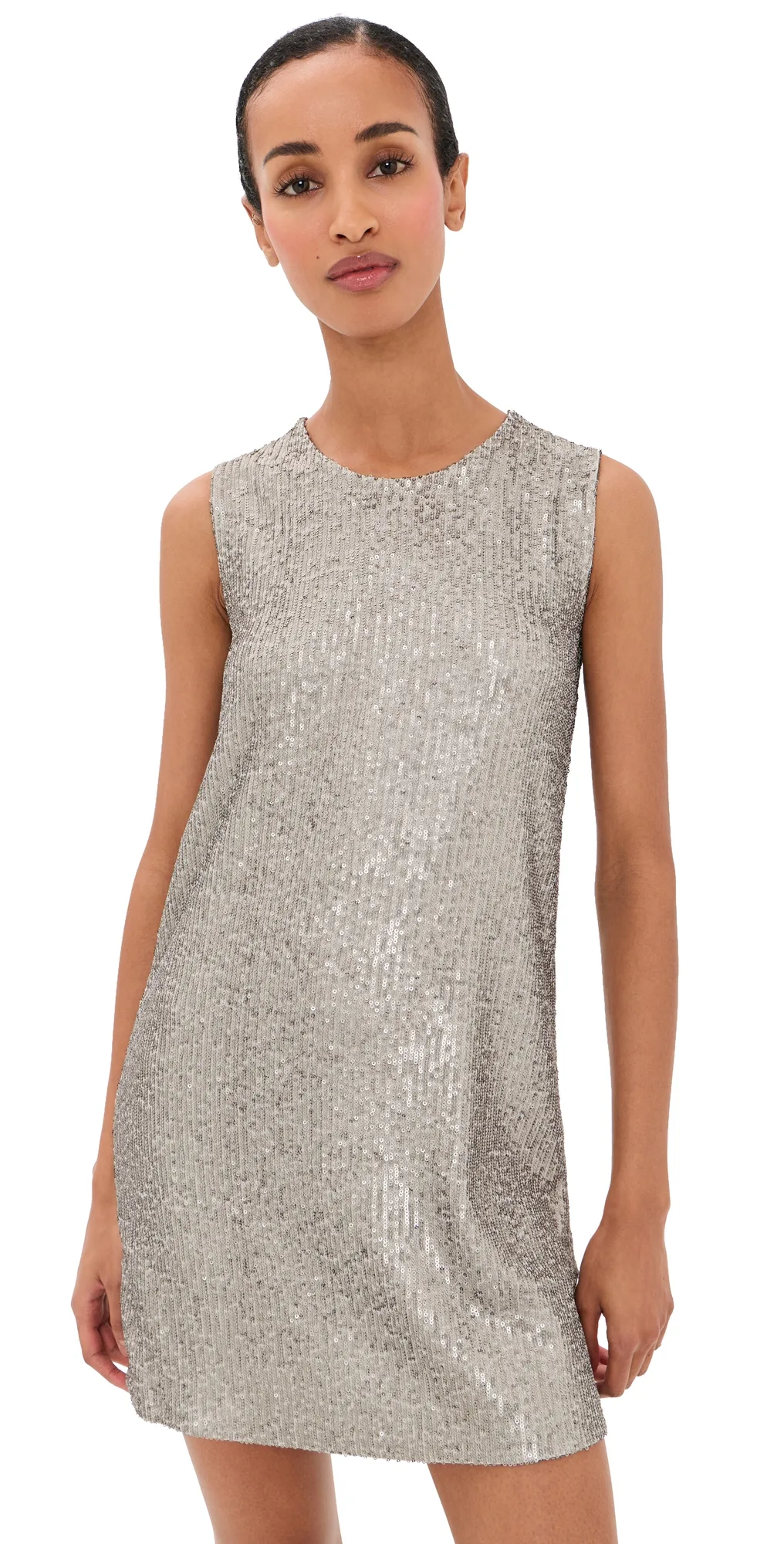 Sleeveless Sequin Mini Dress by Norma Kamali