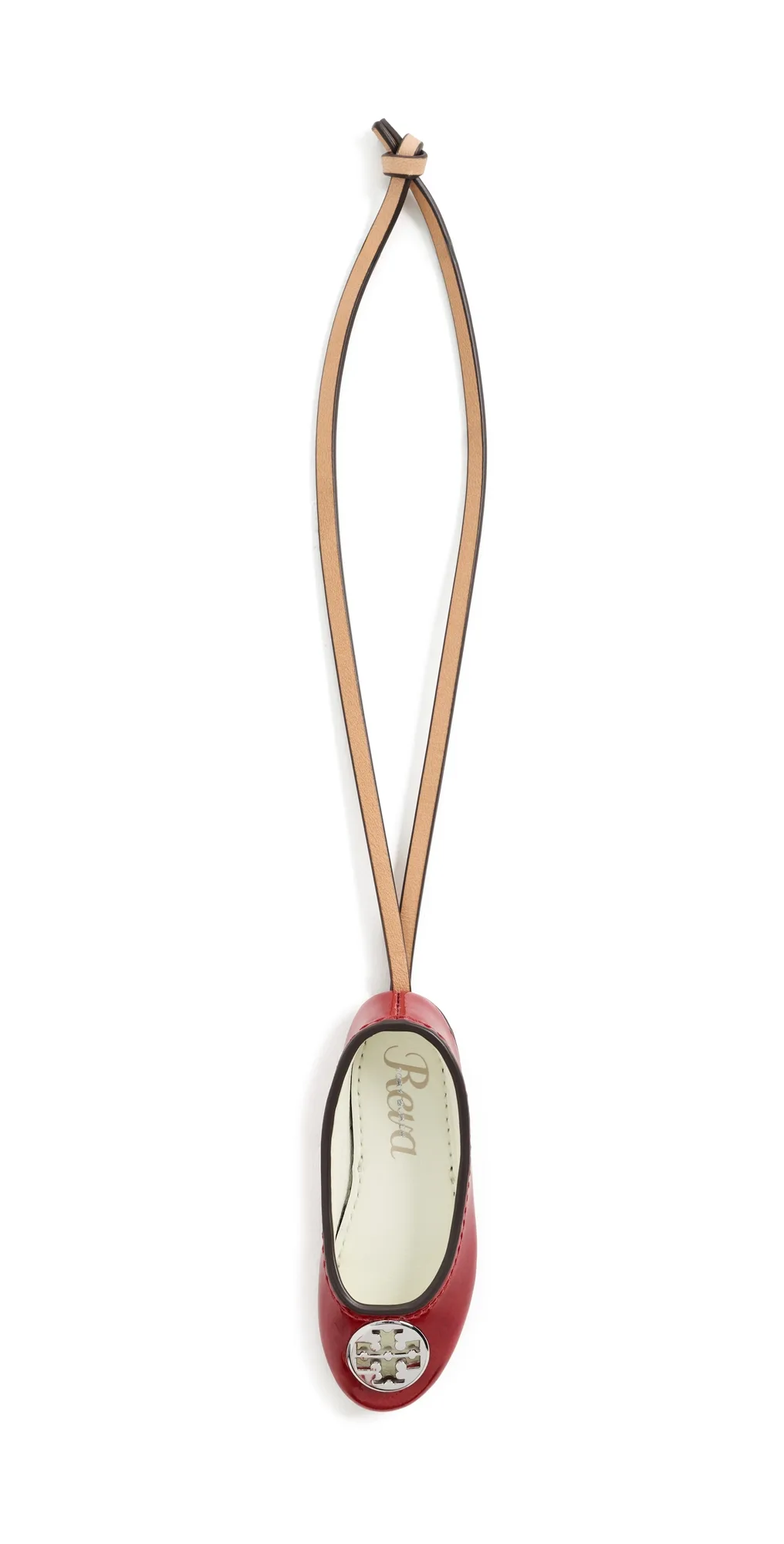 Reva Ballet Leather Bag Charm by Tory Burch