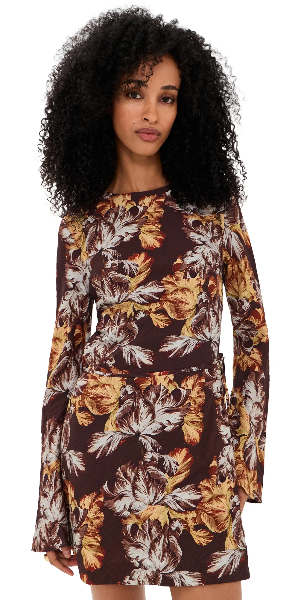 Tahlia Sleeved Mini Dress by MINKPINK