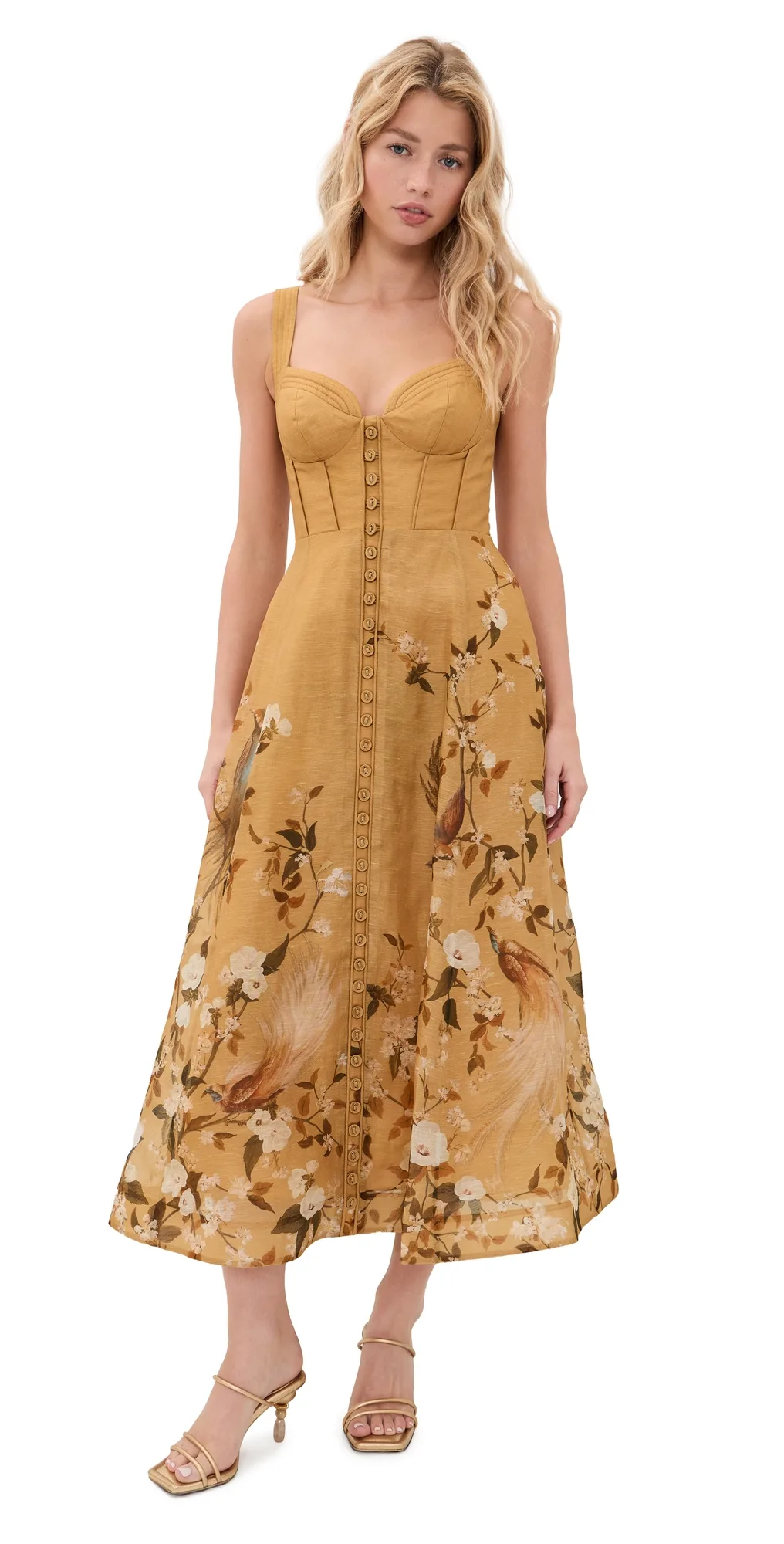 Momentum Corded Midi Dress by Zimmermann