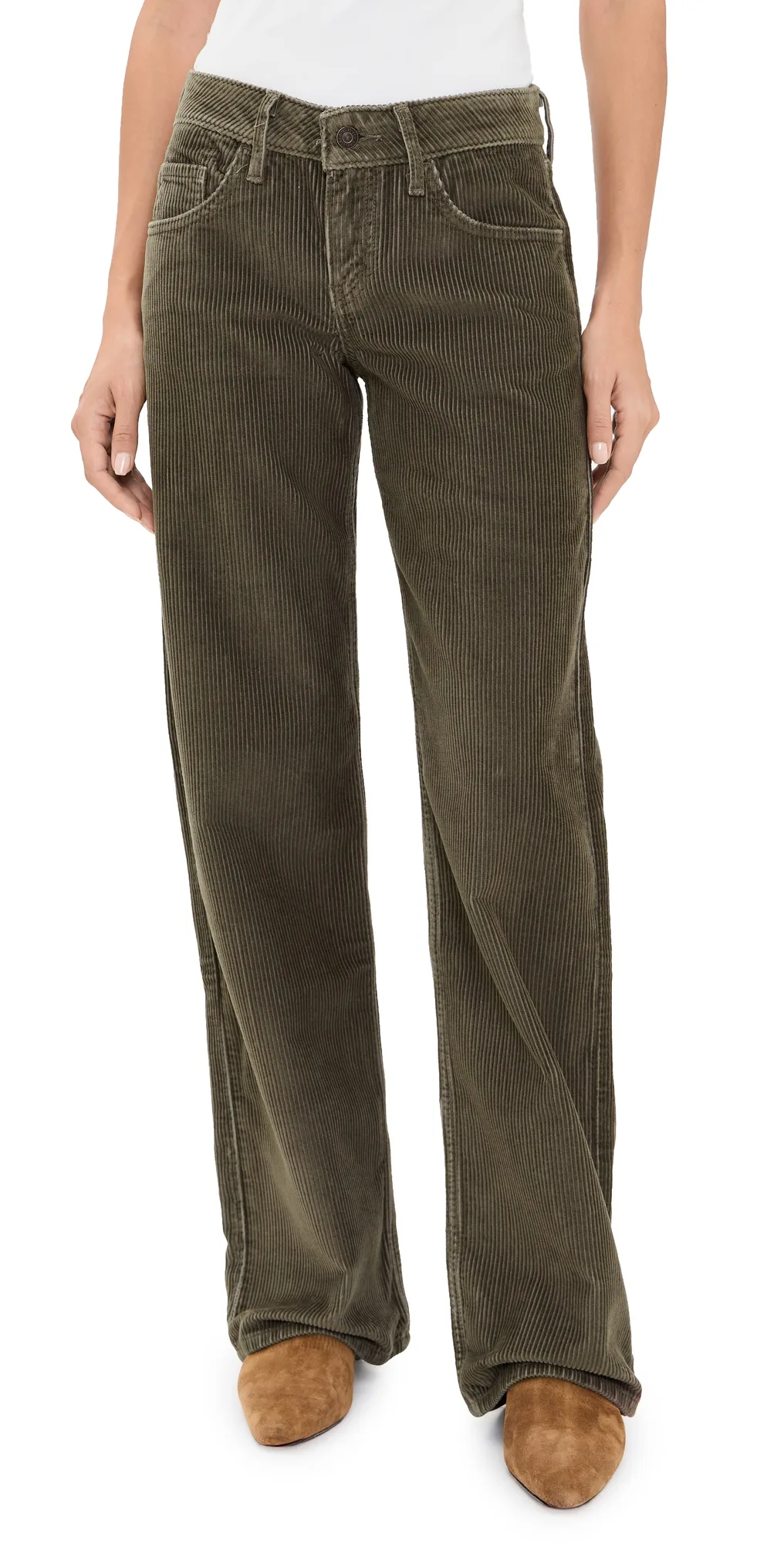 Low Loose Corduroy Pants by Levi's