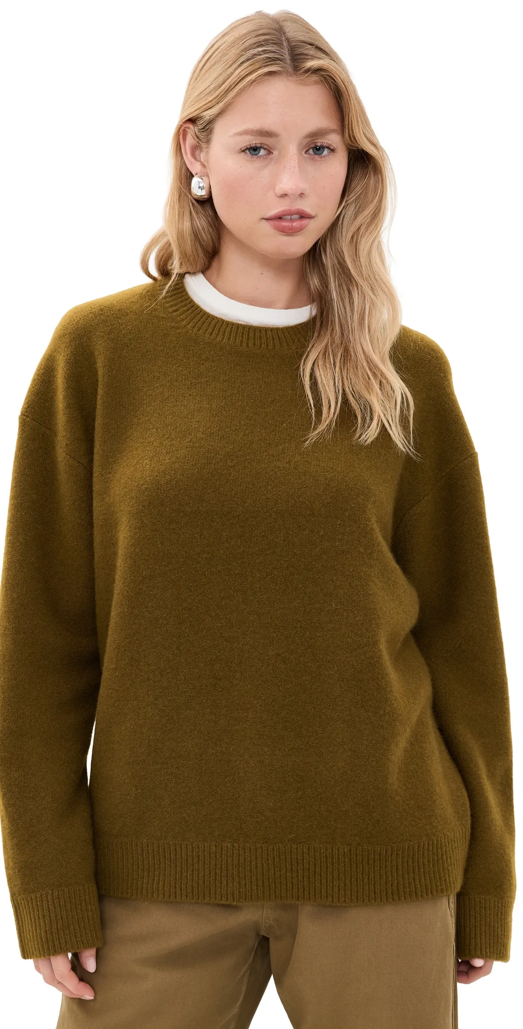 Boiled Cashmere Crew by Vince
