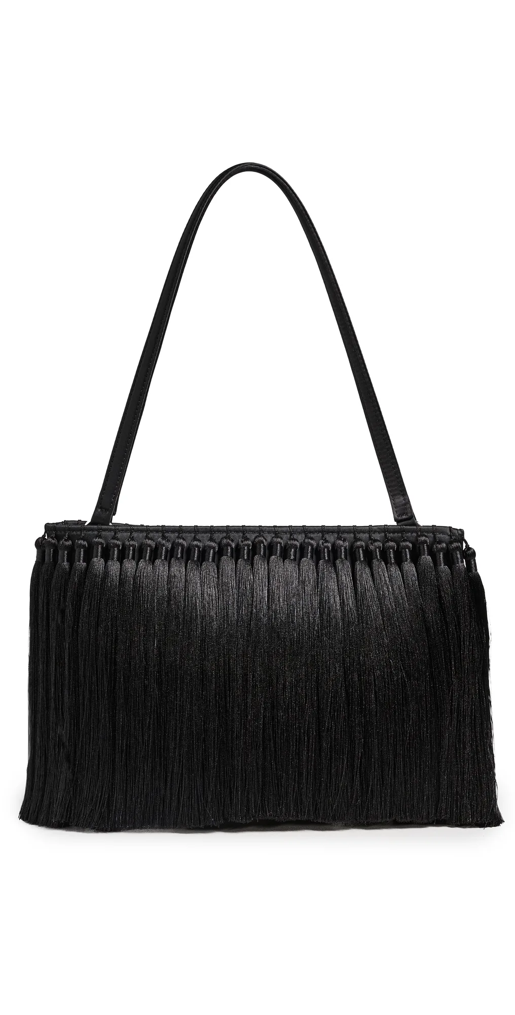 Tassel Boxy Clutch by SIMONMILLER