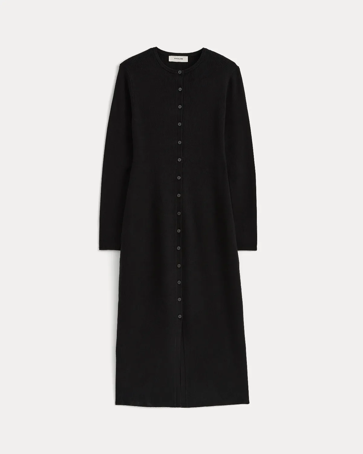 Fine-Knit Maxi Cardigan Dress by Everlane