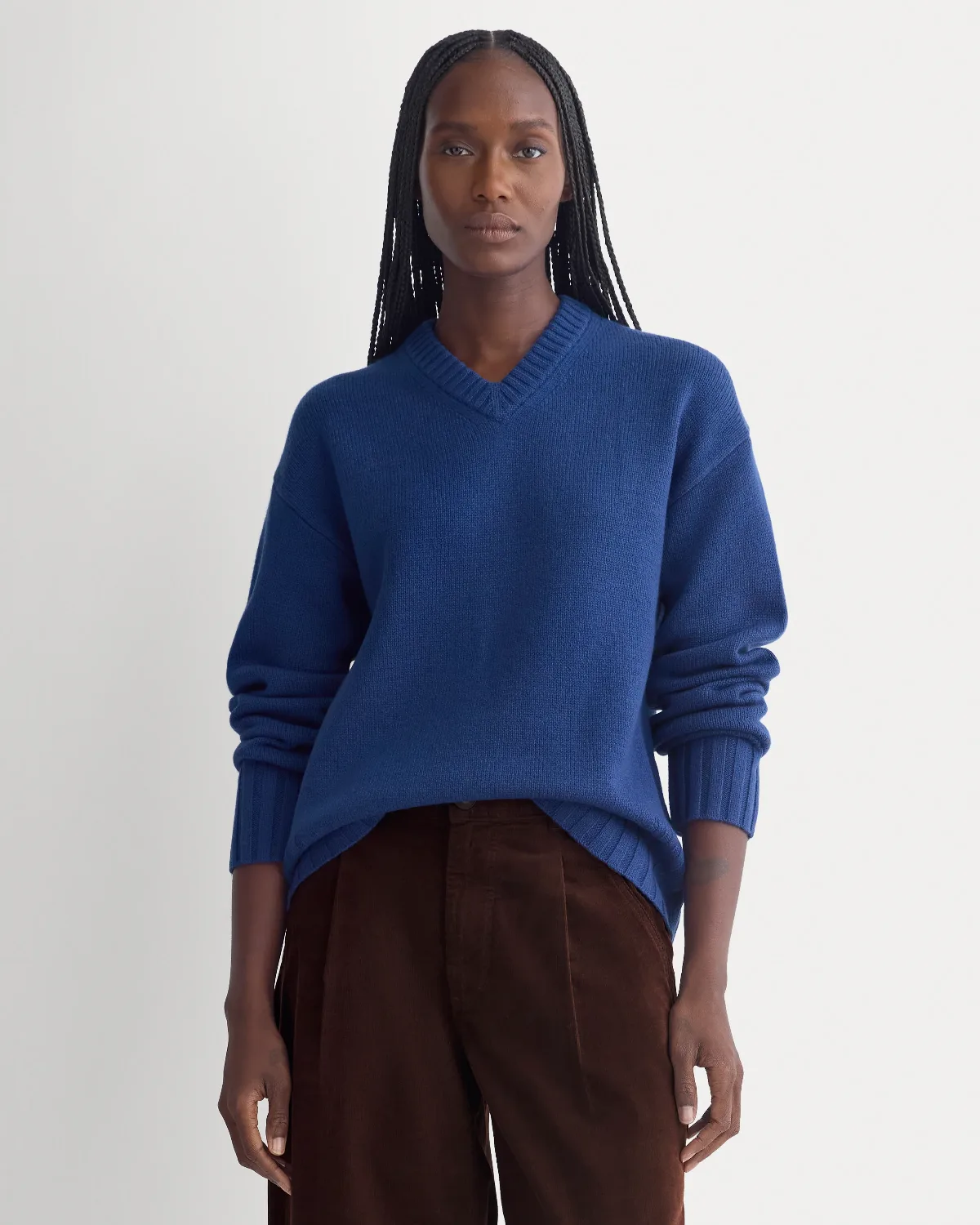 V-Neck Sweater, Extrafine Luxe Merino, Wool by Everlane