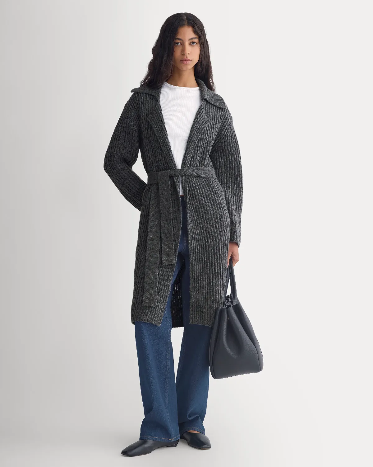 Sweater Robe in Lofty Merino-Better Beige, Wool by Everlane