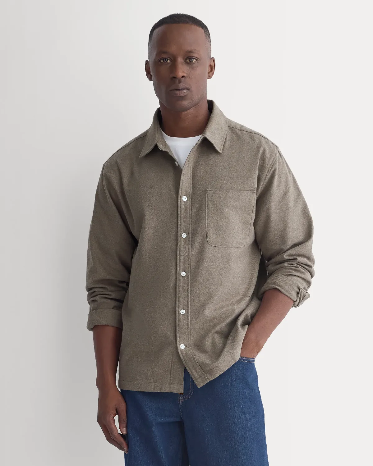 Brushed Flannel Shirt