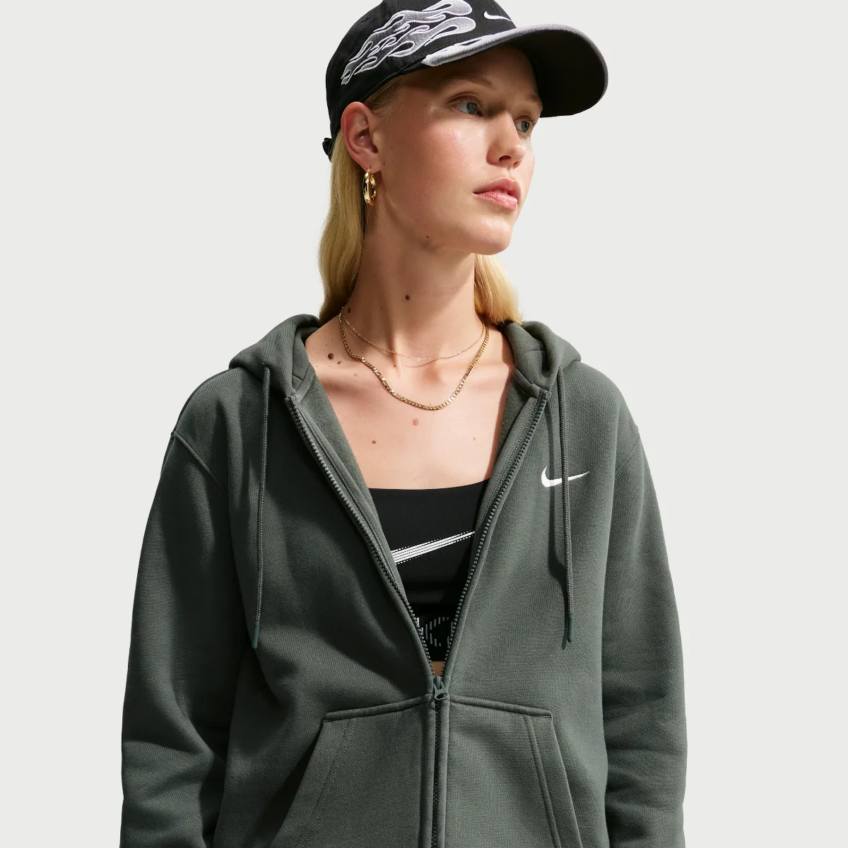Studio Fleece Medium Weight Full-Zip Hoodie
