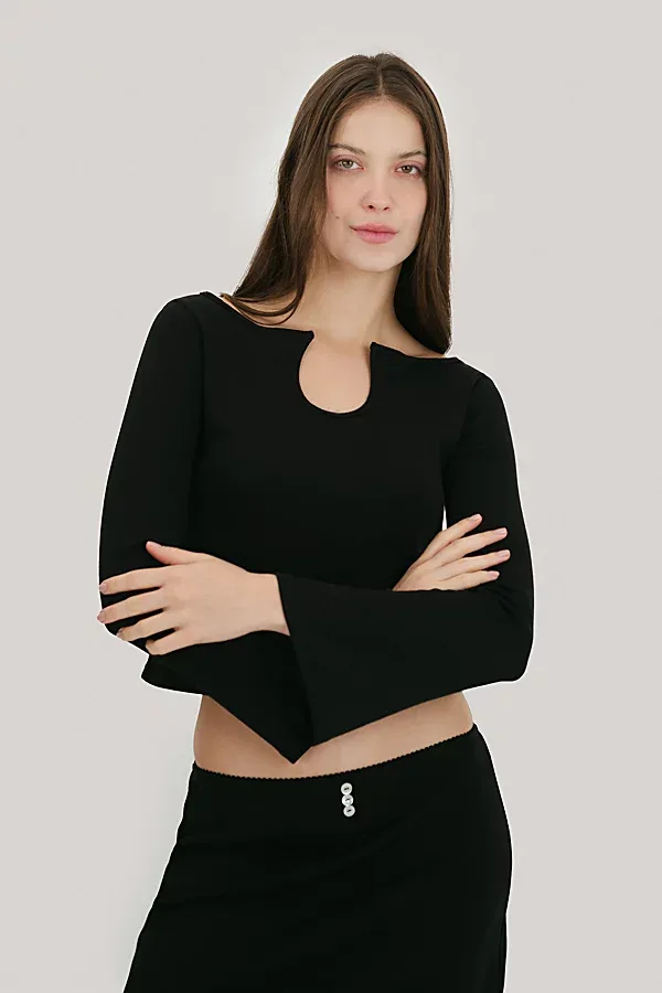 Selma Long Sleeve Top by Mpaz Studio