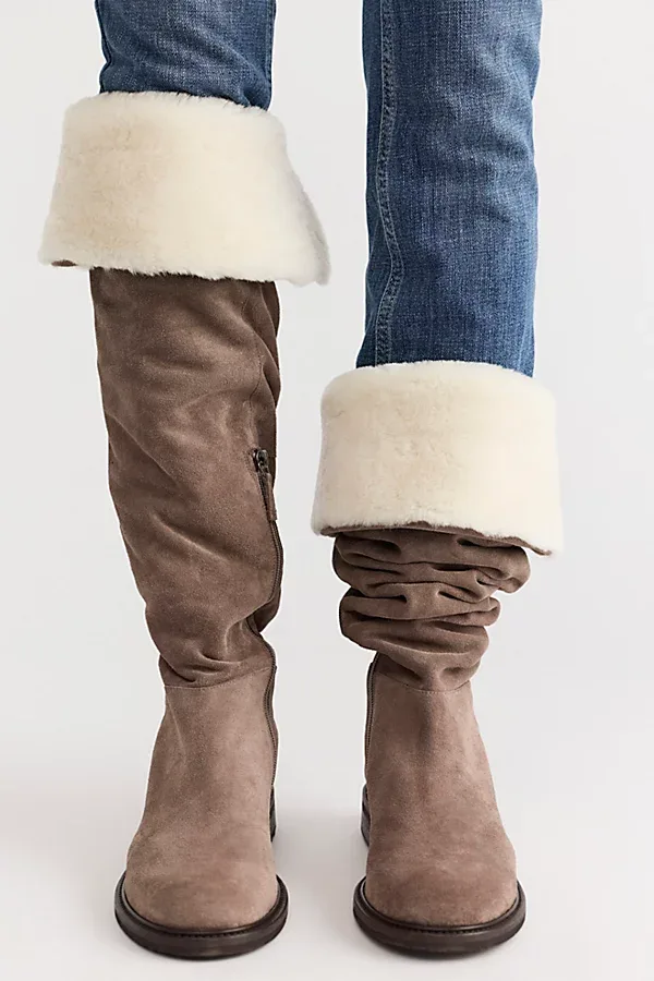 Cozy Over-The-Knee Boots by GOOD NEWS