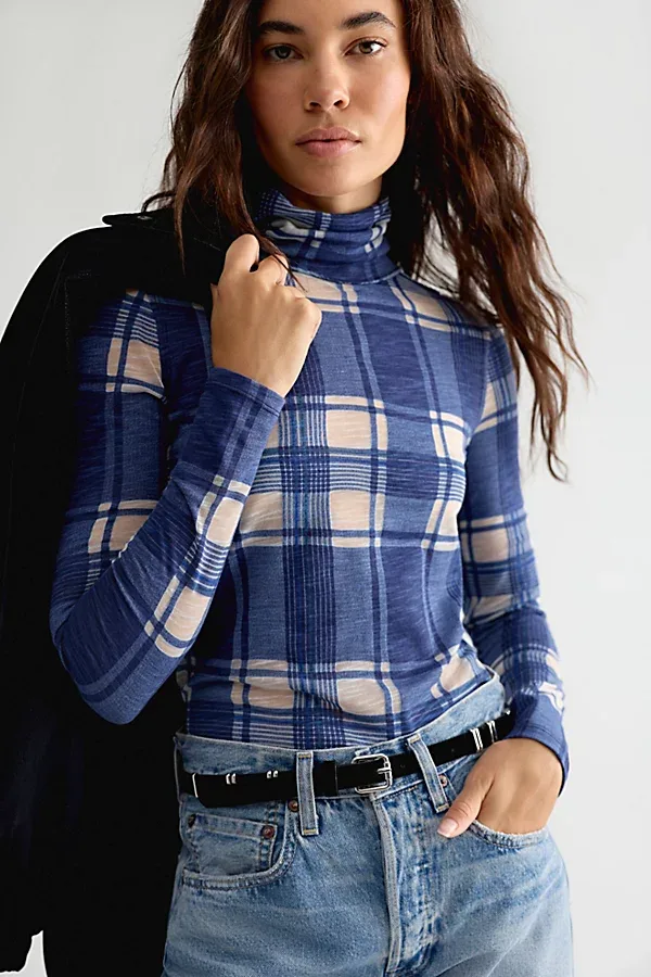 We the Free Sloane Ranger Turtleneck Top