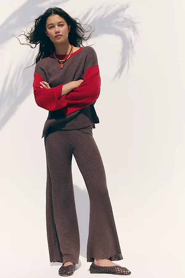 Around the Block Pant Set by Free People