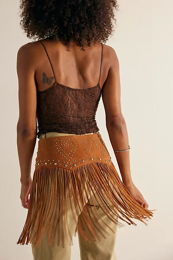 Heart Em Skirt Belt by Understated Leather