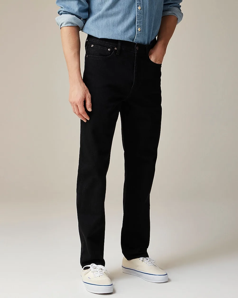Classic Jean in Black Wash by J.Crew