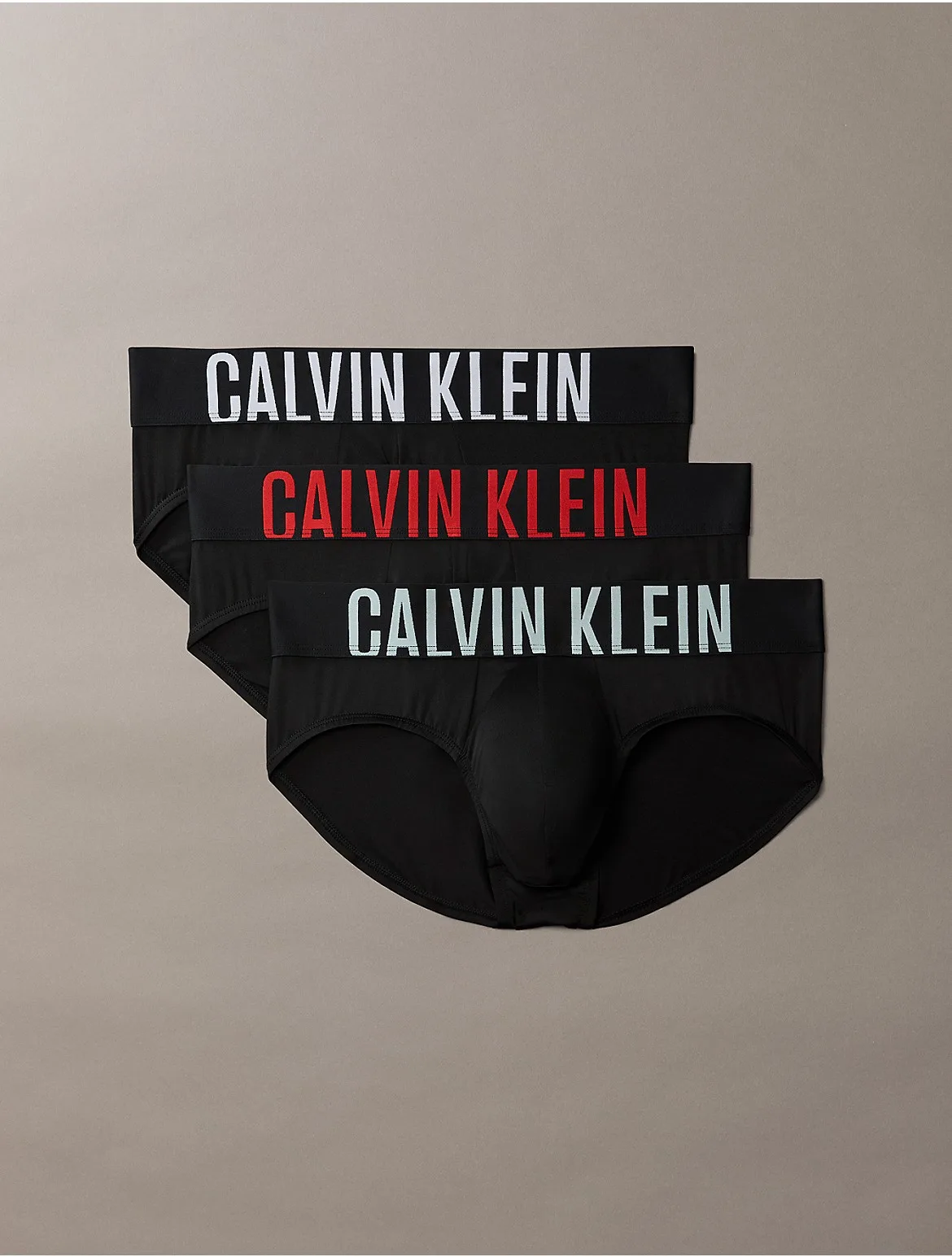Intense Power Micro 3-Pack Hip Brief by Calvin Klein