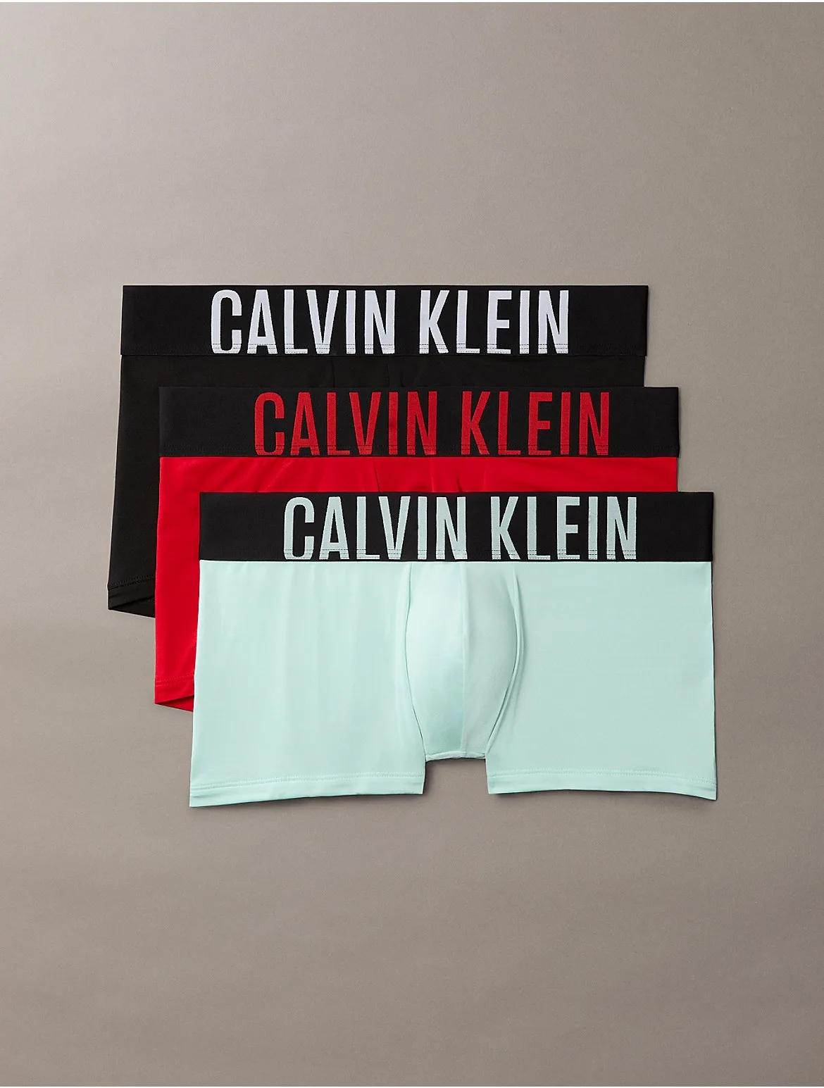 Intense Power 3-Pack Low Rise Trunk by Calvin Klein