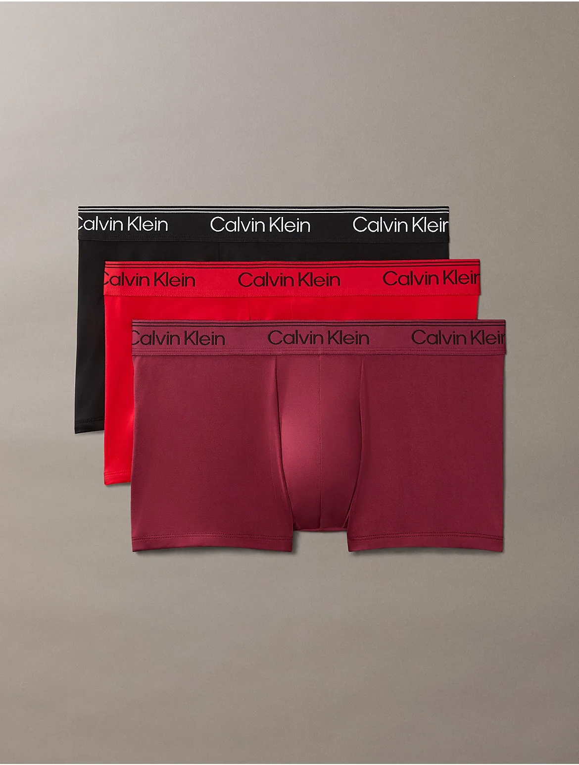 Microfiber Stretch 3-Pack Low Rise Trunk